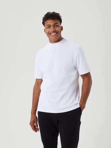 Björn Borg Centre Mock Neck T-shirt Hvid, XL
