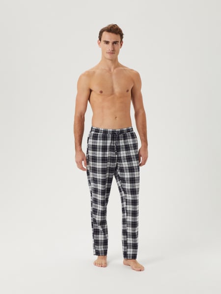 Björn Borg Core Flannel Pyjama Pants Sort, XL