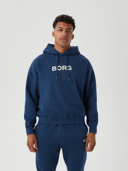 Björn Borg Borg Oversized Hoodie Blå, XL