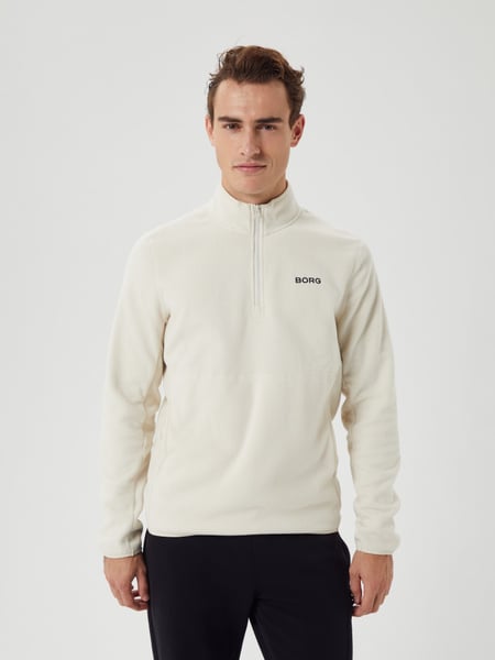 Björn Borg Borg Half Zip Fleece Hvid, M