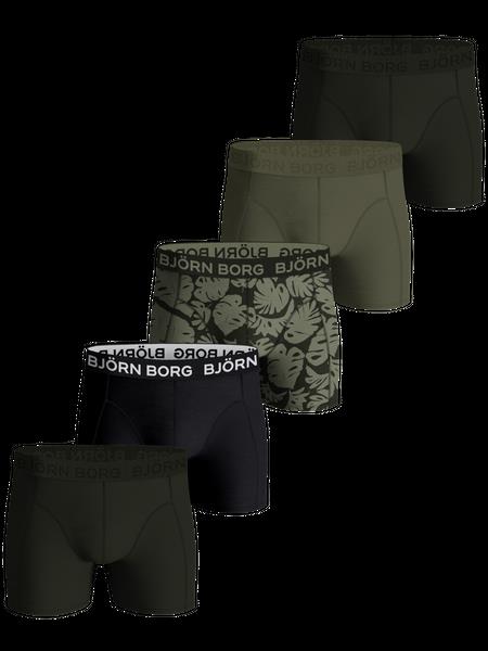 Se Björn Borg Cotton Stretch Boxer 5-pack Multi, XL hos Björn Borg