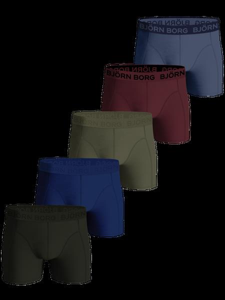 Se Björn Borg Cotton Stretch Boxer 5-pack Multi, L hos Björn Borg