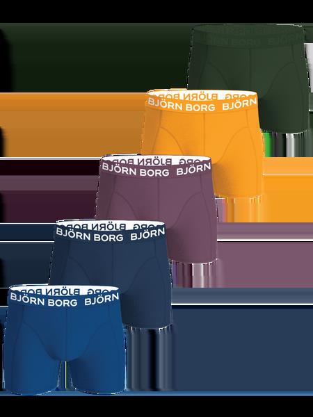 Björn Borg Cotton Stretch Boxers 5-pack Multi, 146-152