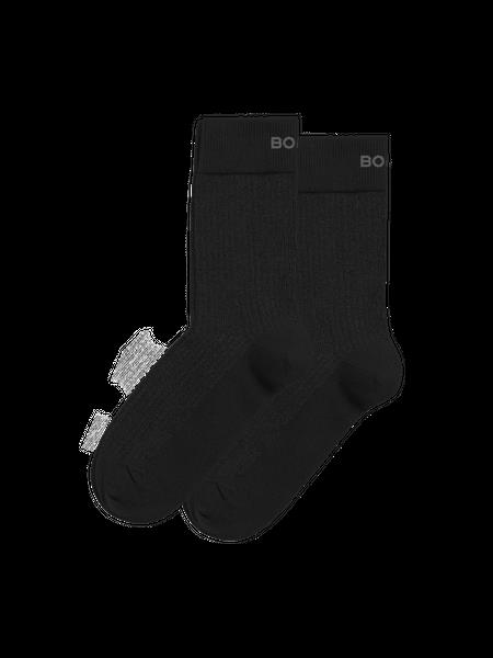 Björn Borg Core Rib Socks 2-pack Sort, 41-45