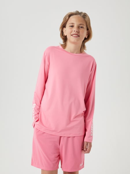 Björn Borg Borg Long Sleeve T-shirt Pink, 122-128