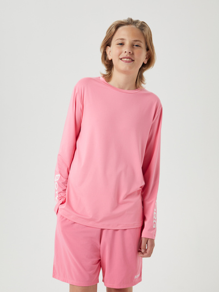 Björn Borg Borg Long Sleeve T-shirt Pink, 158-164