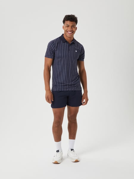 Björn Borg Ace Pinstripe Polo Blå, XL