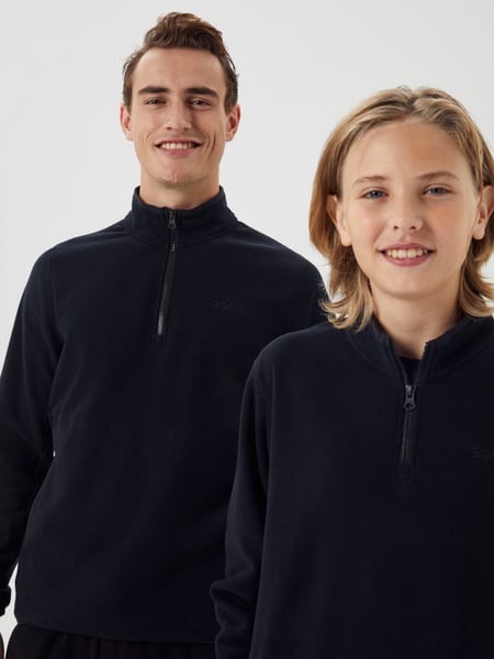 Björn Borg Borg Half Zip Fleece Sort, 122-128