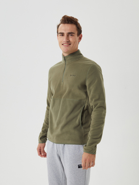 Björn Borg Borg Half Zip Fleece Grøn, S