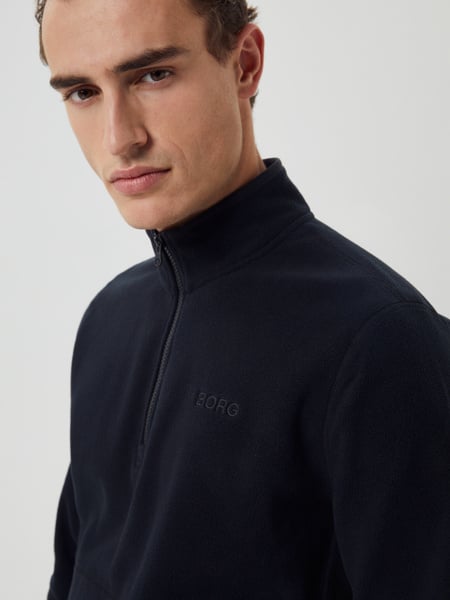 Björn Borg Borg Half Zip Fleece Sort, XXL