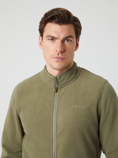 Björn Borg Borg Full Zip Fleece Grøn, XL
