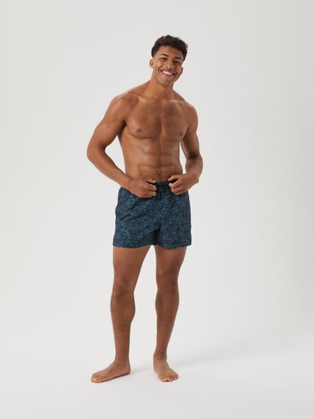 Björn Borg Borg Print Swim Shorts Blå, M