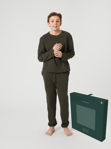Björn Borg Core Pyjama Set 2-pack Grøn, 158-164