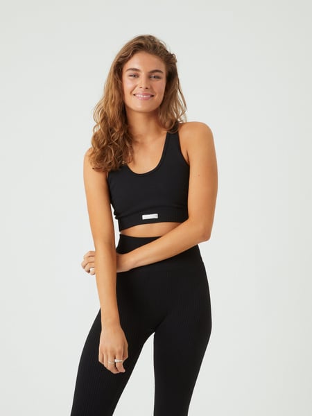 Björn Borg Studio Low Seamless Bra Sort, ML