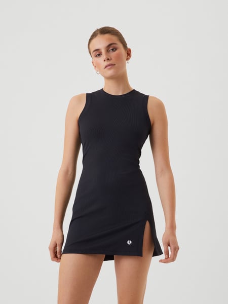 Björn Borg Ace Rib Dress Sort, XS