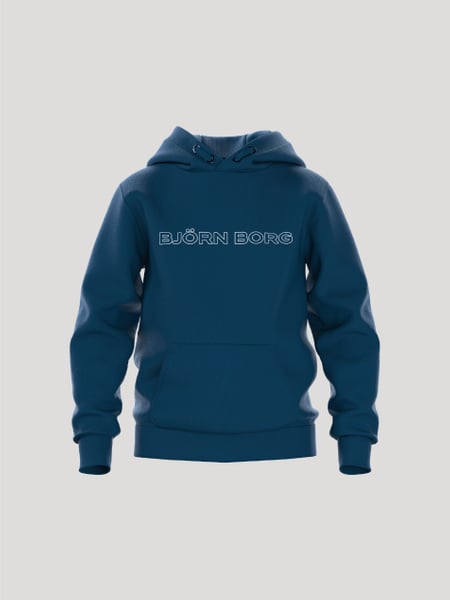 Björn Borg Borg Essential Hoodie Blå, 146-152