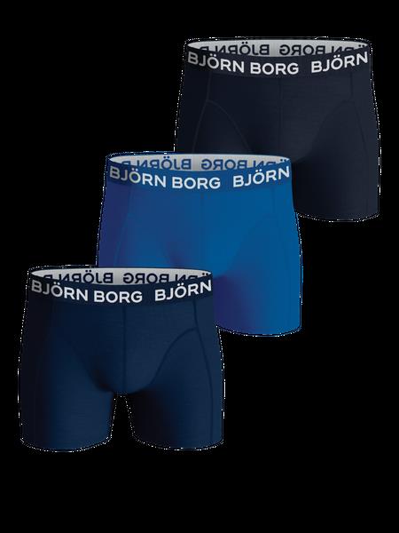 Björn Borg Cotton Stretch Boxers 3-pack Multi, 134-140