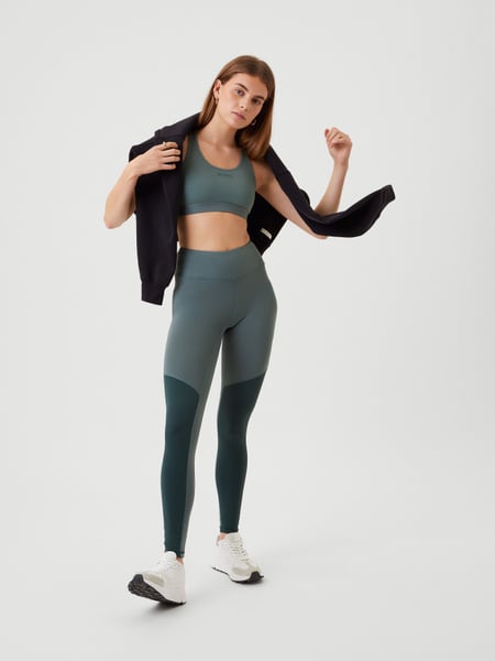 Björn Borg Borg High Waist Tonal Tights Grøn, XL