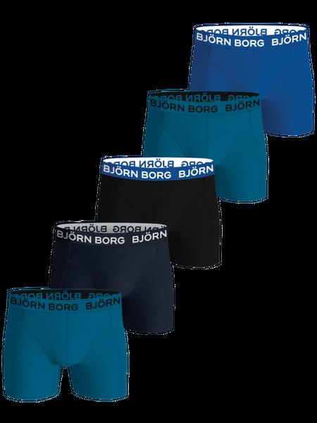 Björn Borg Cotton Stretch Boxers 5-pack Multi, 122-128