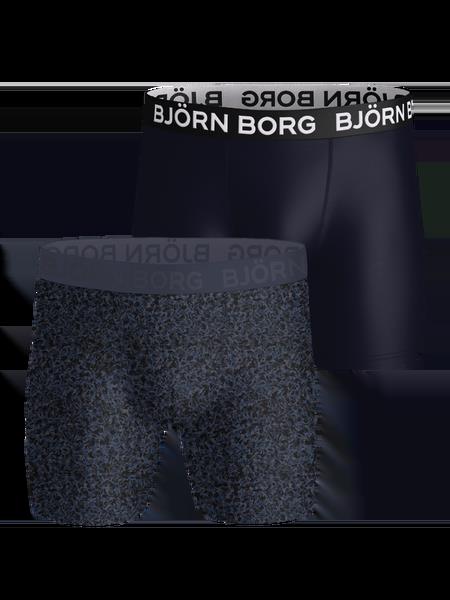 Björn Borg Sports Microfiber Boxers 2-pack Blå, XS