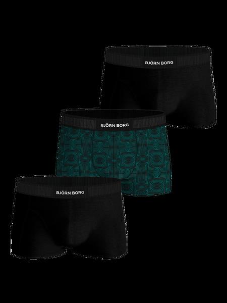 Se Björn Borg Organic Cotton Stretch Trunks 3-pack Multi, L hos Björn Borg