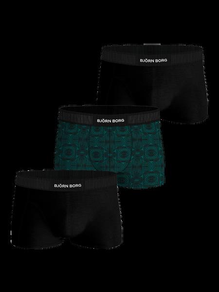 Se Björn Borg Organic Cotton Stretch Trunks 3-pack Multi, XL hos Björn Borg