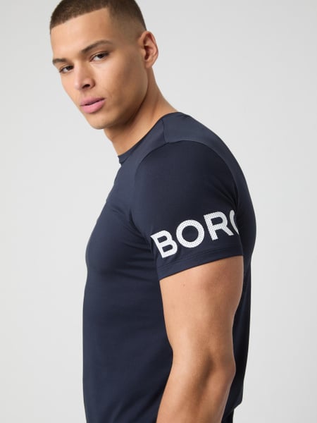 Björn Borg Borg T-shirt Marineblå, XXL