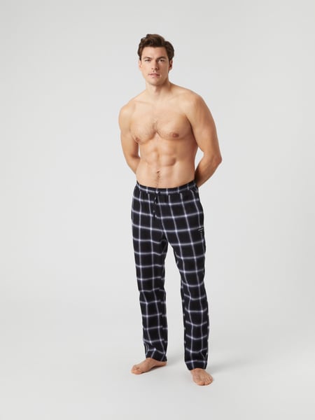 Björn Borg Core Flannel Pyjama Pants Sort, M