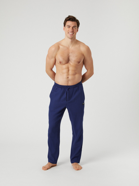 Björn Borg Core Flannel Pyjama Pants Blå, L