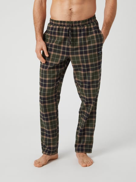 Björn Borg Core Flannel Pyjama Pants Grøn, M