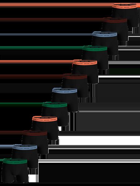 Björn Borg Cotton Stretch Boxer 12-pack Sort, M