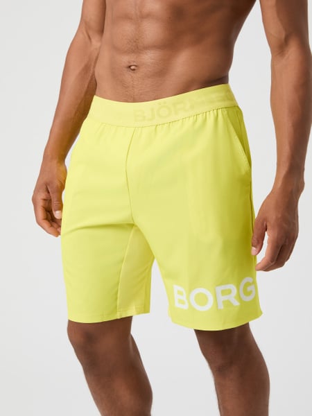 Björn Borg Borg Shorts 9 Inch Gul, XL