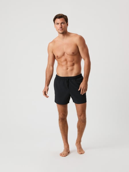 Björn Borg Borg Seersucker Swim Shorts Sort, XL