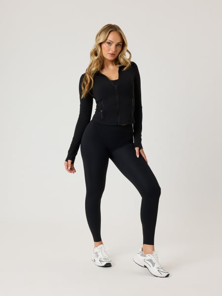 Björn Borg Alice Soft Zip Midlayer Sort, XL