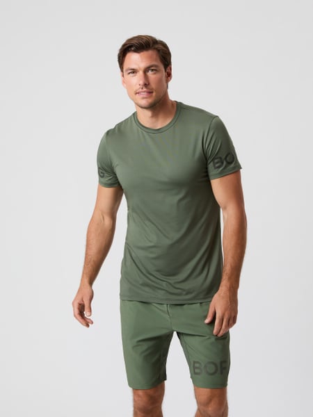 Björn Borg Borg T-shirt Grøn, L
