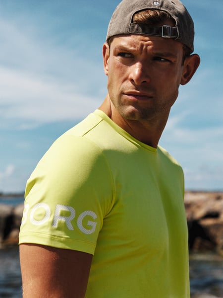 Björn Borg Borg T-shirt Gul, S