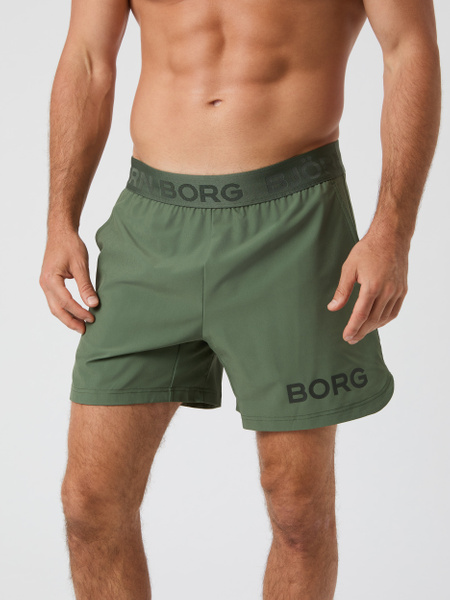 Björn Borg Borg Shorts 6 Inch Grøn, M
