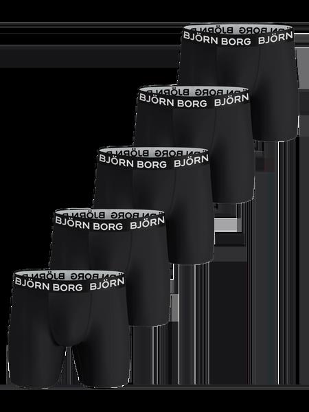 Björn Borg Sports Boxer 5-pack Sort, S