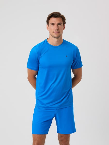 Björn Borg Ace Mesh Panel T-shirt Blå, M
