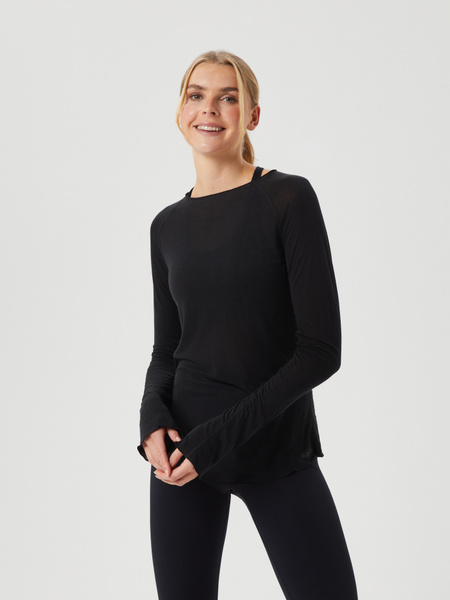 Björn Borg Studio Light Longsleeve Sort, XS