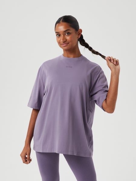 Björn Borg Studio Oversized T-shirt Lilla, M