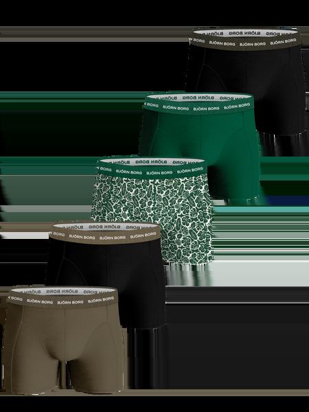 Se Björn Borg Cotton Stretch Boxer 5-pack Multi, M hos Björn Borg
