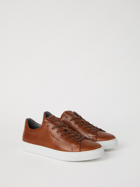Björn Borg Men's Leather Sneaker Sl100 Brun, 44