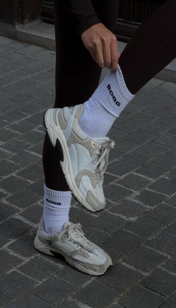 Björn Borg Womens Sneakers R3400 Hvid, 41