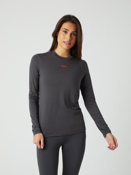 Björn Borg Borg Long Sleeve T-shirt Grå, XL