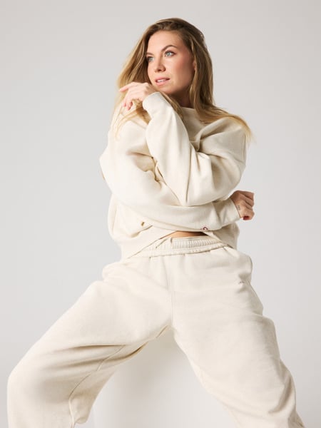 Björn Borg Jessie Jazz Oversized Sweatshirt Hvid, M