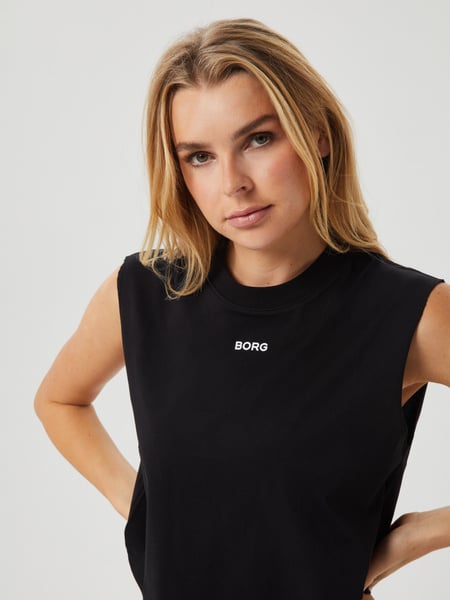 Björn Borg Borg Cropped Tank Sort, XL