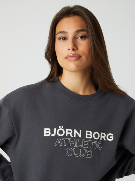 Björn Borg Borg Boyfriend Crew Grå, XL