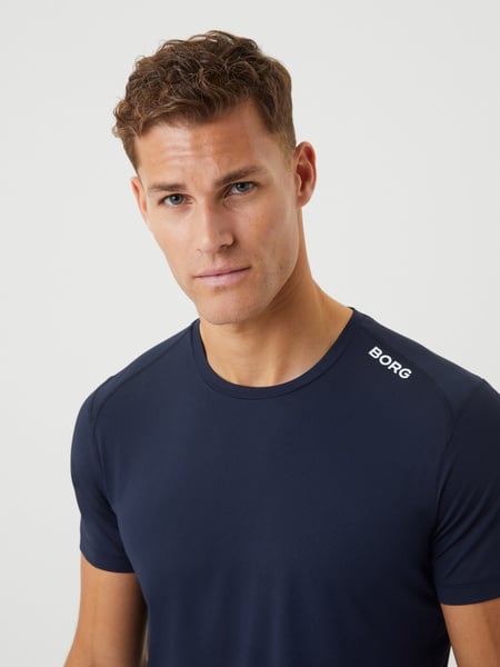 Björn Borg Borg Athletic T-shirt Marineblå, L