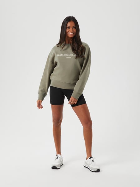 Björn Borg Borg Boyfriend Crew Grøn, XL